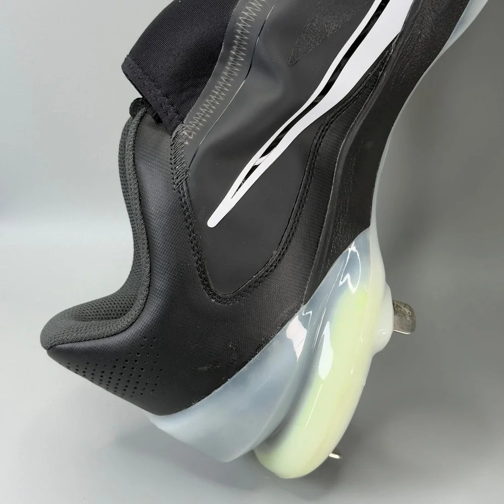 Nike Force Zoom Trout 8 Pro Mens 14 Metal Baseball Cleats Black Shoe Hidden Lace